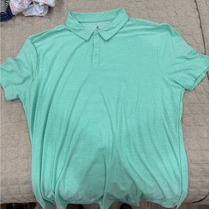 Kyodan Mint Green Golf Shirt